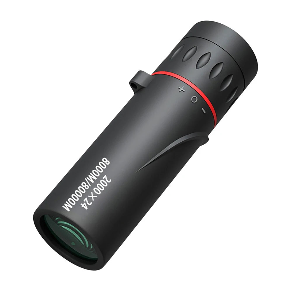 Monokulärt Teleskop 2000X24 HD med Mobiladapter – Perfekt för Stjärnskådning & Äventyr