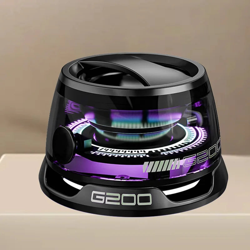 2025 Mini Bluetooth-högtalare – RGB-ljus och telefonhållare